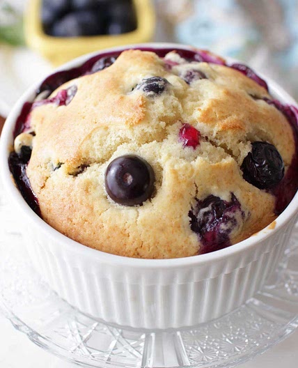 Blueberry Muffin For One