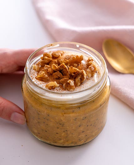 Pumpkin Spice Overnight Oats