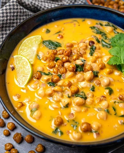 Thai Coconut Chickpea Curry