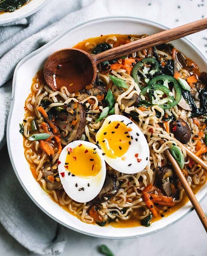 Easy Homemade Healthy Ramen Bowl