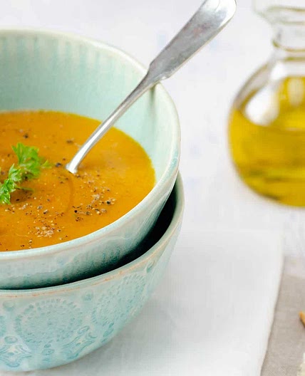 Vegan Cream of Roasted Carrots