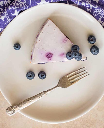 How to Make No Bake Blueberry Cheesecake