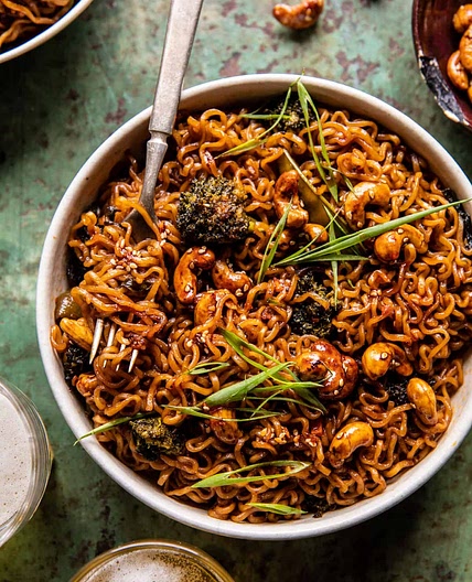 20 Minute Stir Fried Honey Ginger Sesame Noodles