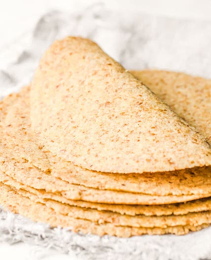 4 Ingredient Low Carb Tortillas