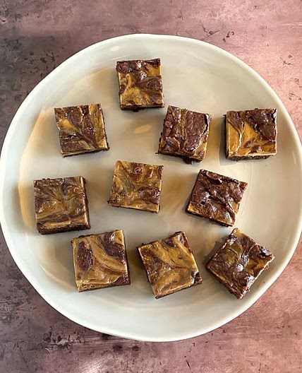 Low FODMAP Espresso Cream Cheese Brownies