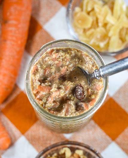 Carrot Cake Overnight Oats