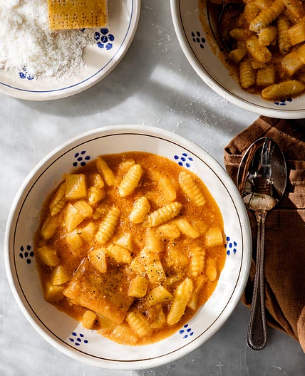 Pasta e patate, Pasta with Potatoes