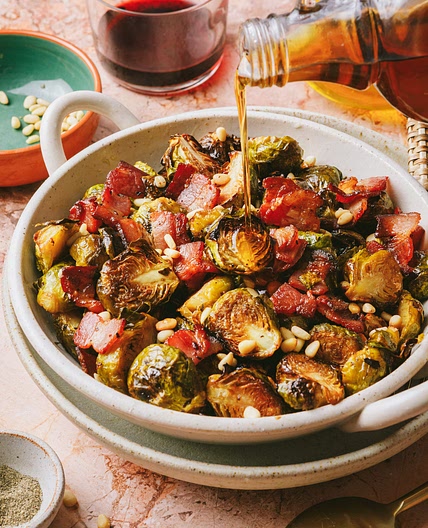 Maple Bacon Brussels Sprouts