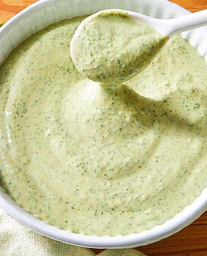 Amy's Cilantro Cream Sauce