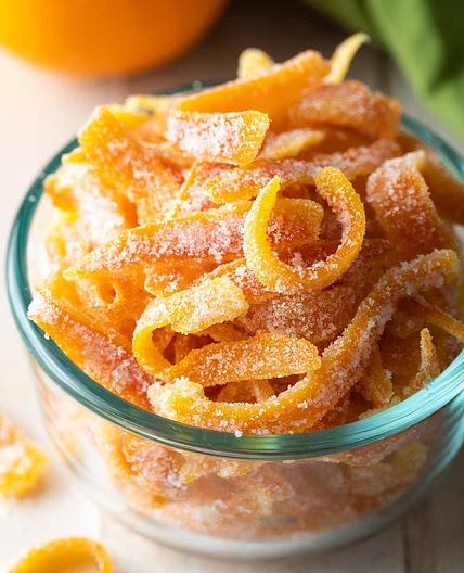 Easy Candied Orange Peel Recipe + Video