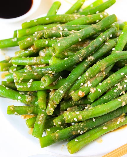 Miso-Glazed Green Beans (15 Minute!)