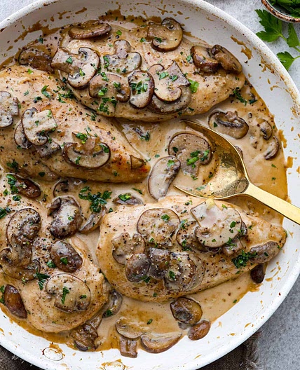 Creamy Chicken Marsala
