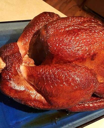 Offset Smoked Turkey