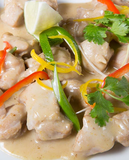 Pollo al cocco leggero