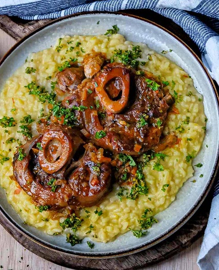 Ossobucco alla Milanese (Braised Veal Shanks)