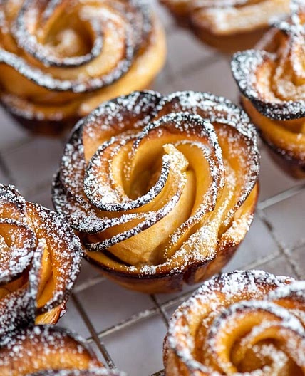 Apple Rose Tartlets