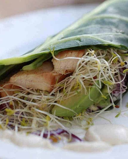 Peruvian Chicken Wraps