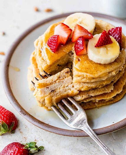 15-Minute Coconut Flour Pancakes (Light & Fluffy!)