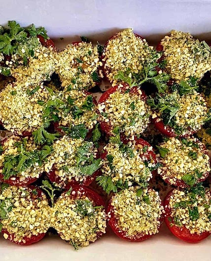 Baked Parmesan Tomatoes