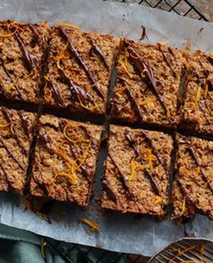 Orange High-Energy Oat Bars