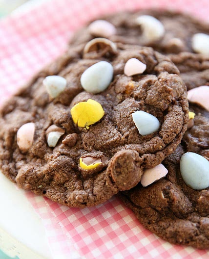 Cadbury Egg Cookies