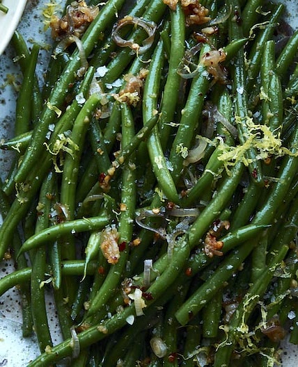 Garlic Green Beans Recipe
