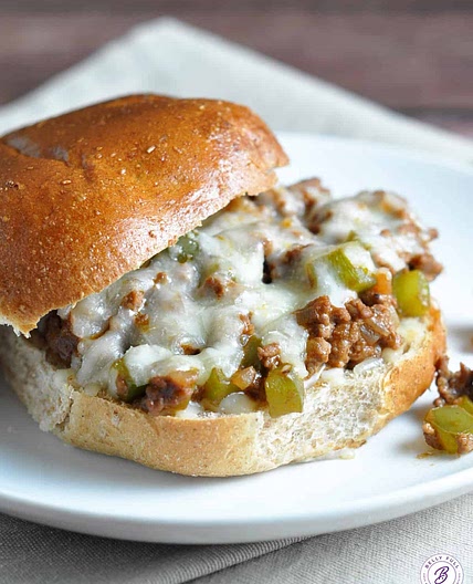 Philly Cheesesteak Sloppy Joes