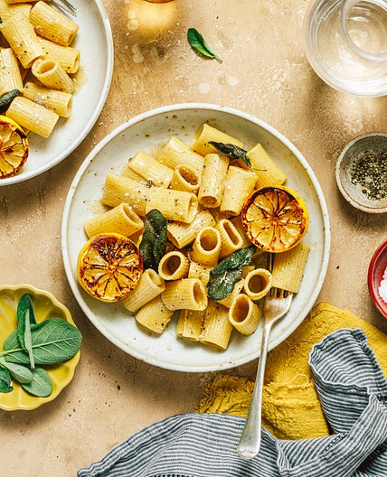 Brown Butter Limone Rigatoni