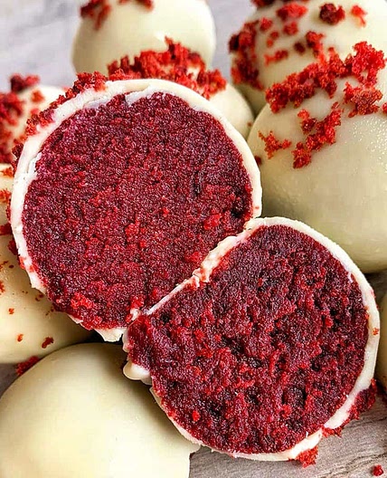 Red Velvet Cake Balls
