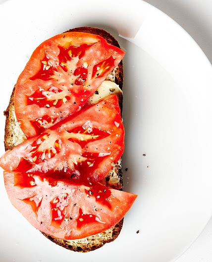 Tomato and Butter Tartine