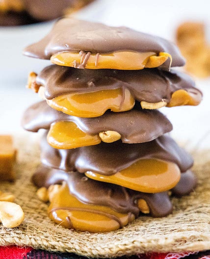 Caramel Cashew Clusters