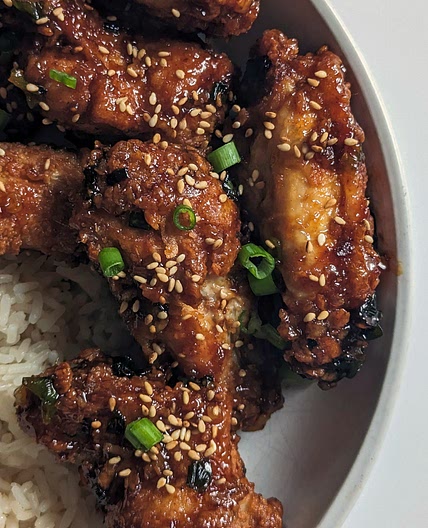 Soy Garlic Chicken Wings