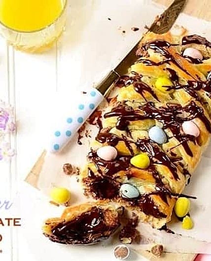 Easter Chocolate Braid