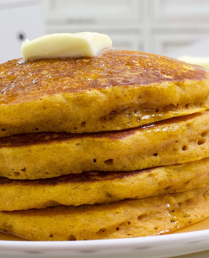 Pumpkin Pancakes with Pancake Mix