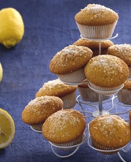 Muffin al cocco e limoncello