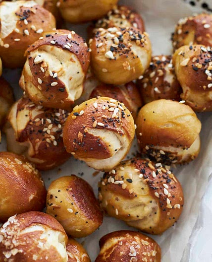 Sourdough Discard Pretzel Bites