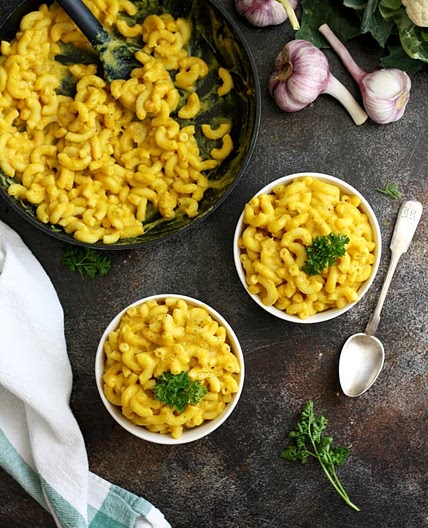 Silky Vegan Mac and Cheese