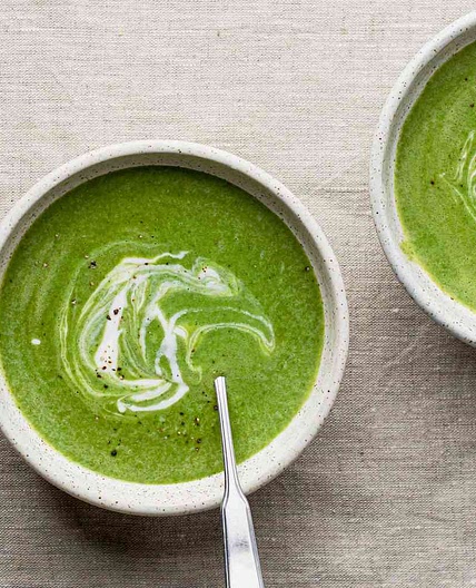 Easy Creamy Spinach Soup