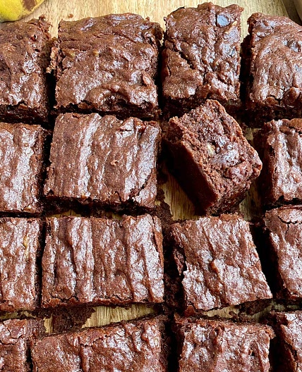 Vegan Banana Brownies