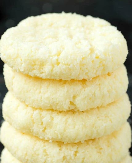 Coconut Cookies | 3 Ingredients And 5 Minutes