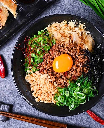 Taiwan Mazesoba (Nagoya's Spicy Brothless Ramen)