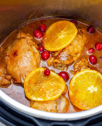 Instant Pot Cranberry Chicken