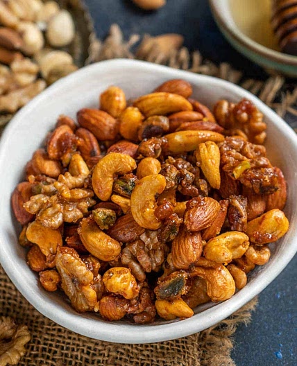 Honey Roasted Mixed Nuts Recipe