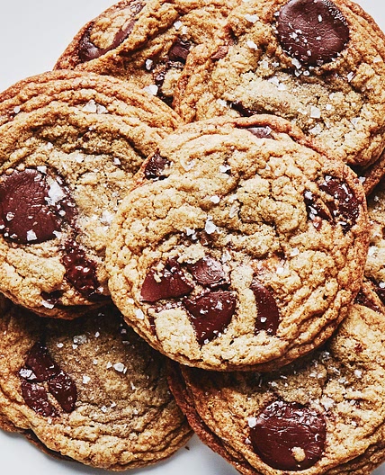 Brown Butter and Toffee Chocolate Chip Cookies