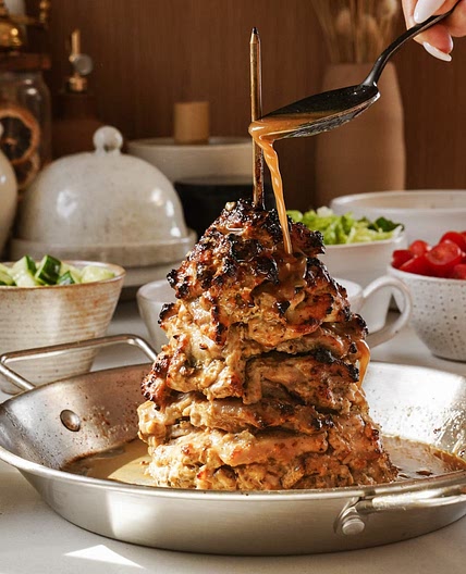 Greek Chicken Gyros (Authentic Cooking Method)