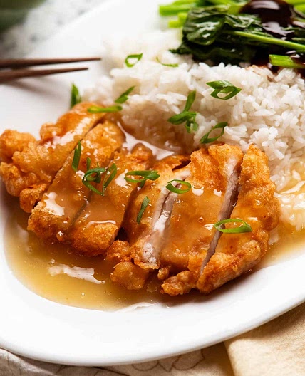 Crispy Chinese Lemon Chicken - old school style!