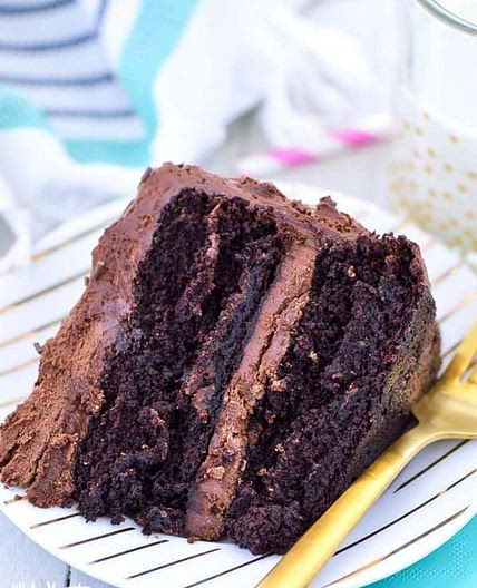 Moist & Rich Gluten-Free Chocolate Cake