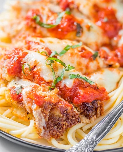 Keto Chicken Parmesan