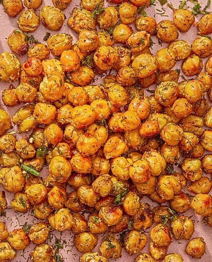 Ranch Roasted Chickpeas