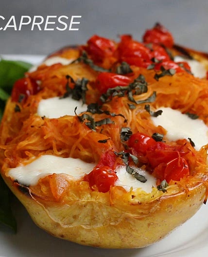 Caprese Spaghetti Squash Recipe by Tasty